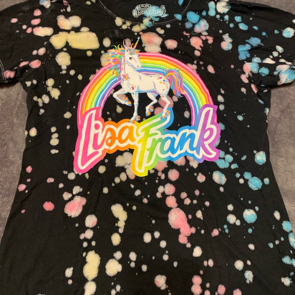 Lisa Frank fitted shirt